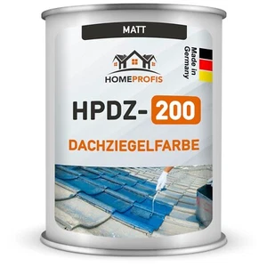 Dachfarbe Dachziegel Farbe Sockelfarbe Dachbeschichtung 1K Lack Eternit HPDZ-200 - Bild 1 von 36