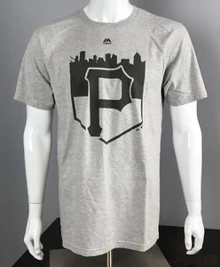 Pittsburgh Pirates grau Pass Through Dual Blend T-Shirt (M, L, XL) - Bild 1 von 3