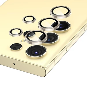For Samsung Galaxy S24 Ultra 5G Tempered Glass Protector Camera Lens Metal Ring - Picture 1 of 54