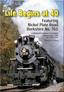 Life Begins at Forty Nickelplatte Berkshire 765 DVD NEU Hopewell Steam 40 - Bild 1 von 1