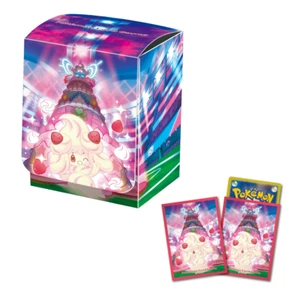 *ULTRA RARE* Gigantamax Alcreamie Pokemon Center Deck Box + Sleeves - Bild 1 von 6