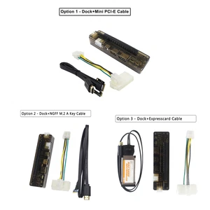 V8.5 EXP GDC Laptop External Independent Video Card Dock Mini PCI-E NGFF M.2 A U