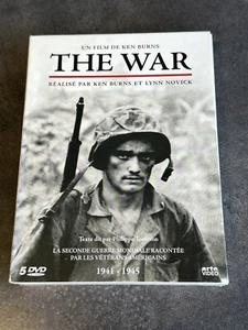THE WAR COFFRET 5 DVD DIGIPACK KEN BURNS WW2 ARTE VIDEO FRANCE - Photo 1/3