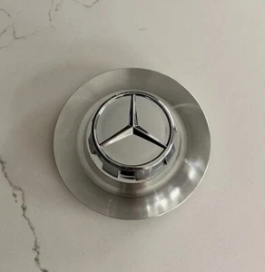 C63s E63s CLS63s AMG Silver center cap wheel hub cover For Mercedes Benz - Picture 1 of 3