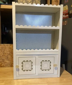 Vintage retro 1970s hanging metal cabinet slide Doors - Picture 1 of 14