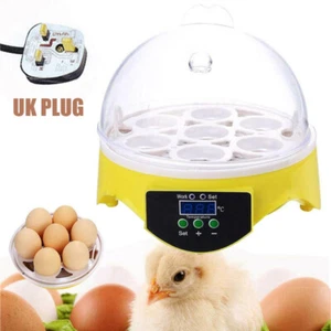 Digital 7 Egg Incubator Temperature Control Automatic Turning Chicken Hatcher - Picture 1 of 6
