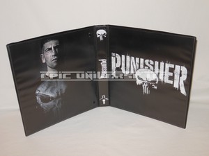 Custom Made 2020 The Punisher Trading Card Binder Graphic Inserts