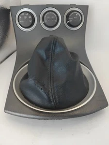 2003-2009 NISSAN 350Z MANUAL SHIFTER BEZEL TRIM BOOT CLIMATE CONTROL 96936CD000 - Picture 1 of 20