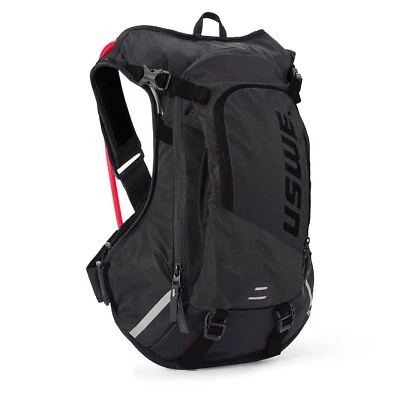 USWE MTB Hydro 12L Hydration Pack w/3.0L Bladder Cycling MTB Gravel Enduro Black - Image 1 of 4