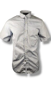 Banana Republic Herren Medium Kurzarm Hemd hellblau Baumwollmischung - Bild 1 von 3