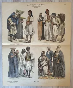 1880 Monaco foglio illustrativo n.950 litografia stampa artistica incisione su legno incisione - Foto 1 di 7