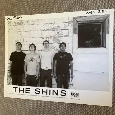 The Shins Press Photo 8x10, James Mercer, Jesse Sandoval, See Description. - Image 1 of 4