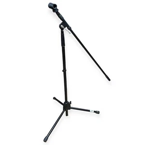 On Stage ProLine MS220 Black Tripod Boom Microphone Stand - Picture 1 of 24