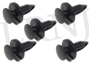 LAND ROVER BLACK PLASTIC RIVET FOR BODY TRIM SERVICE KIT PACK OF 5 # ANR2224 - Picture 1 of 5