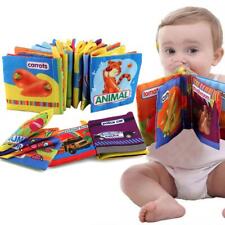 Juguetes de cuna de educación temprana para libros de tela suave para bebés N E^