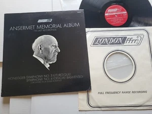 ARTHUR HONEGGER Ernest Anserme - His Last Recordings CLASSICAL Lp - Imagen 1 de 6