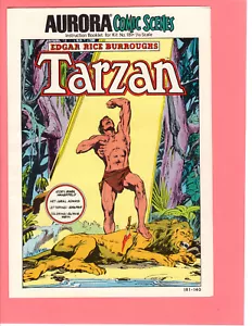 AURORA TARZAN Comic Book NM 9.4 #181 NEAL ADAMS ART 1974 Instructional Booklet - Bild 1 von 4