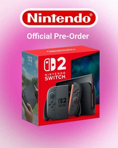 Official Nintendo Switch 2 Console CONFIRMED PREORDER New Presale Ships June 5th - Picture 1 of 5