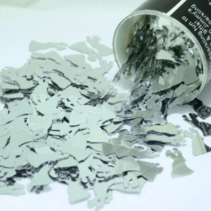 Confeti Novia y Novio Plata - 2 Piezas o 1/2 lb - ENVÍO GRATUITO (9921) - Imagen 1 de 14