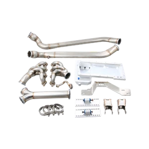 CXRacing LS1 Engine T56 Trans Mount Header Oil Pan Y Pipe for BMW E30 LS - Bild 1 von 12