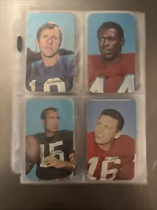 Topps Super Football 1970 complete set 1-35 - Picture 1 of 10