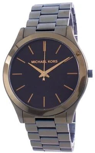 Michael Kors Slim Runway Stainless Steel MK8715 Quartz Analog 50M Mens Watch - Picture 1 of 4