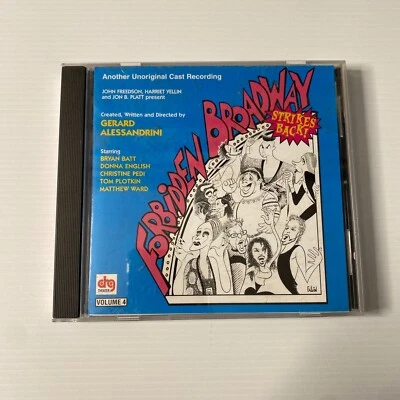 Forbidden Broadway Strikes Back by Original Cast Recording (CD, 1997) - Image 1 of 4