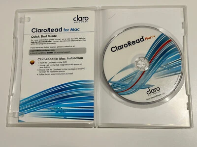 ClaroRead V4 Writing/Reading Assisting Software for Work & Education. (MAC ONLY) - Image 1 of 3