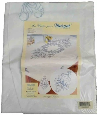 Margot Creation De Paris Needlepoint #55329 CHINON 60” x 90” Oval Tablecloth - Image 1 of 2