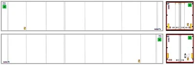 Nuova Grafica x semirimorchi frigo 15 METRI schmitz Herpa 1/87 - Immagine 1 di 2