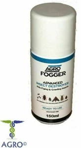 carpet clothes Moth bomb killing AGRO Fogger insecticide kills moths dead - Picture 1 of 3