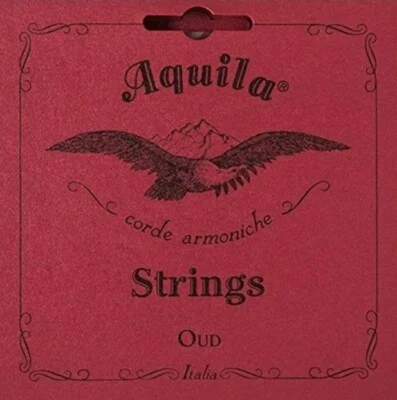 Aquila oud strings, Super nylgut, arabic tuning. CC,GG,DD,AA,FF,C. - Image 1 of 2