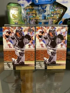 2009 Upper Deck Chicago White Sox Baseball Card #90 A.J. Pierzynski - Imagen 1 de 6