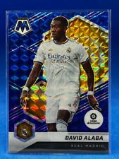 2021-22 Panini Mosaic La Liga Blue Prizm 96/99 David Alaba #82 Real Madrid
