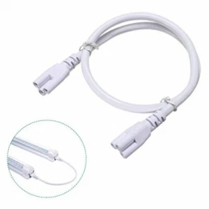 T5 T8 LED Lamp Fluorescent Lamp Power Cord Plug Wire Lamp Connector Cable RC800 - Picture 1 of 11