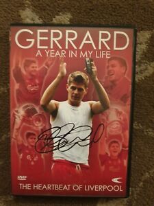 STEVEN GERRARD A YEAR IN MY LIFE DVD HEARTBEAT OF LIVERPOOL FOOTBALL