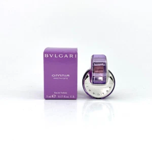 BVLGARI OMNIA AMETHYSTE EAU DE TOILETTE 5 ml 0,17 flüssige Unzen Miniperfume neu im Karton - Bild 1 von 4