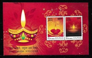 India 2017 Joint Issue with Canada MS SC# 2962b MNH Mint/Never Hinged