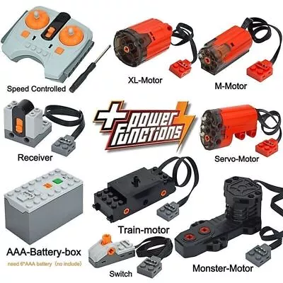 Bulk Sale Power Functions Parts Lego Technic Motor Remote Receiver Battery Box - Image 1 of 4