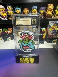 Venusaur #003 Adesivo B ETICHETTA LATERALE Pokemon Centro Giappone CGC Pristine 10 - Foto 1 di 1