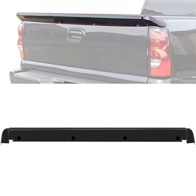 Rear PU Wing Truck Spoiler For 1999 2000-2006 Chevy Silverado Sierra Matte Black Foto 1 de 4