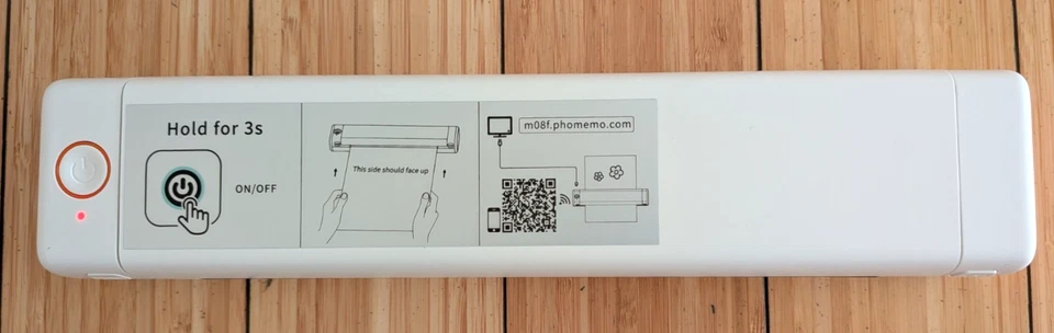 Phomemo M08F A4 Portable Wireless Bluetooth Thermal Printer - Image 1 of 4