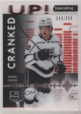 2022-23 Upper Deck Synergy Cranked Up Red /399 Samuel Fagemo #CU-SF Rookie RC - Image 1 of 2