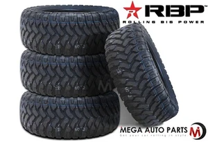 4 RBP Repulsor M/T 33x12.5x22 109Q 10 Ply/E Mud Tires, Truck/SUV, Off Road - Picture 1 of 6