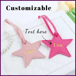 Información de nombre personalizada: bolso estrella creativo de cinco puntas de cuero PU - Imagen 1 de 36