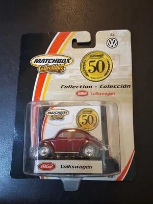 Volkswagen Beetle VW Matchbox Collectibles 2002 50 aniversario 1962 Foto 1 de 4