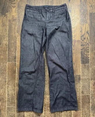 Pantalones Banana Republic para mujer talla 4L (W29xL28,5) elásticos negros tiro bajo Foto 1 de 4