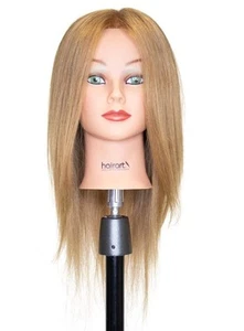 Chantal Cosmetology Training Head, European Hair Mannequin for Practice, [100... - Picture 1 of 8