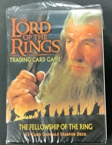 LOTR Trading Card Game The Fellowship of the Ring Aragorn & Gandale Starter deck - Picture 1 of 12