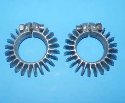 Abrazaderas de escape Triumph Trophy BSA TR6 650 1957 Foto 1 de 4